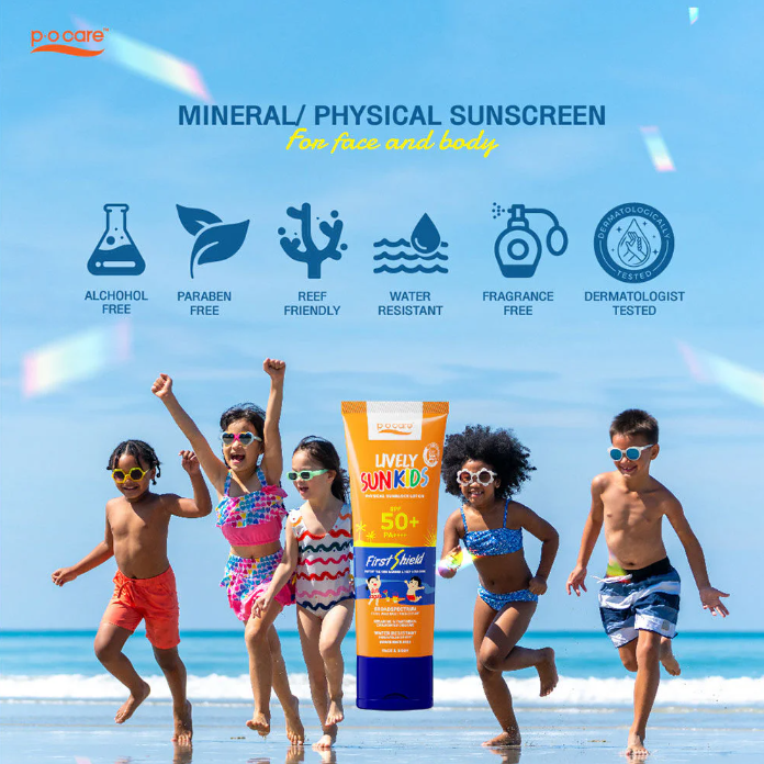 P.O.CARE - Lively Sunkids SPF50 PA+++ 85ml.