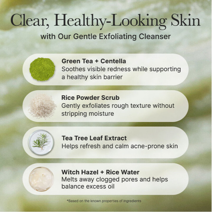 Arencia - Fresh Green Rice Mochi Cleanser 120g.