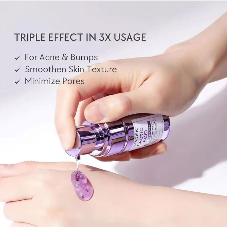 Skintific - Lactic Acid Skin Renewal Exfoliating Serum 20ml.