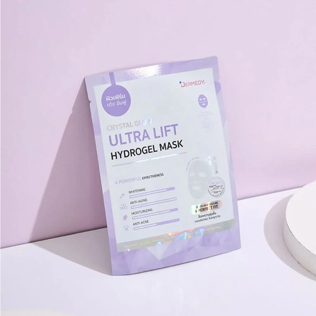 Dermedy - Crystal Glow Ultra Lift Hydrogel Mask 16g. (Pack of 3)