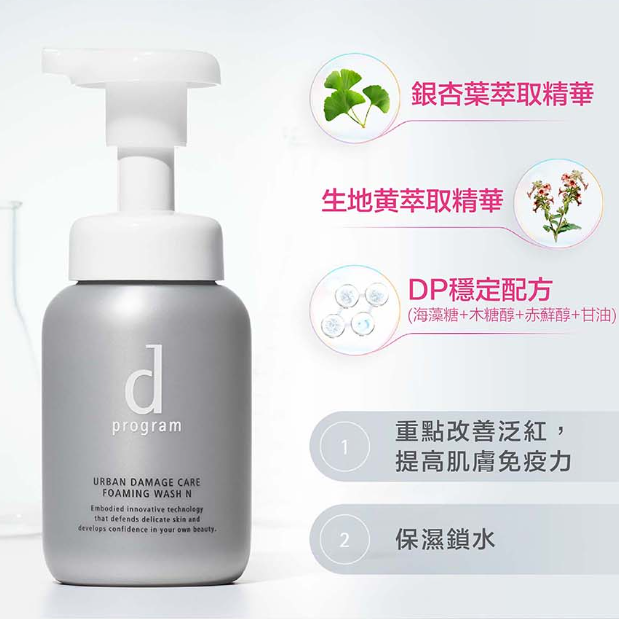 D Program - Urban Damage Care Foaming Wash N 150ml.