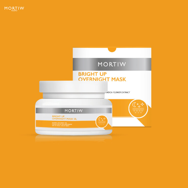 Mortiw - Bright Up Overnight Mask 50g.