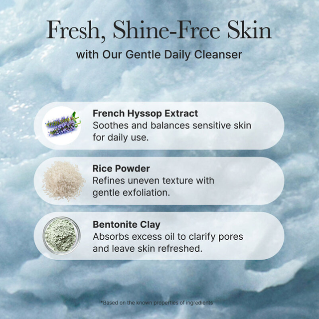Arencia - Fresh Blue Hyssop Rice Mochi Cleanser 120g.