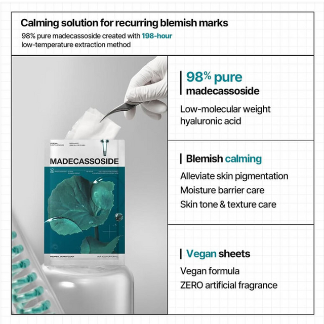Mediheal - Madecassoside Essential Mask Blemish Repair 24ml. (Pack of 4)