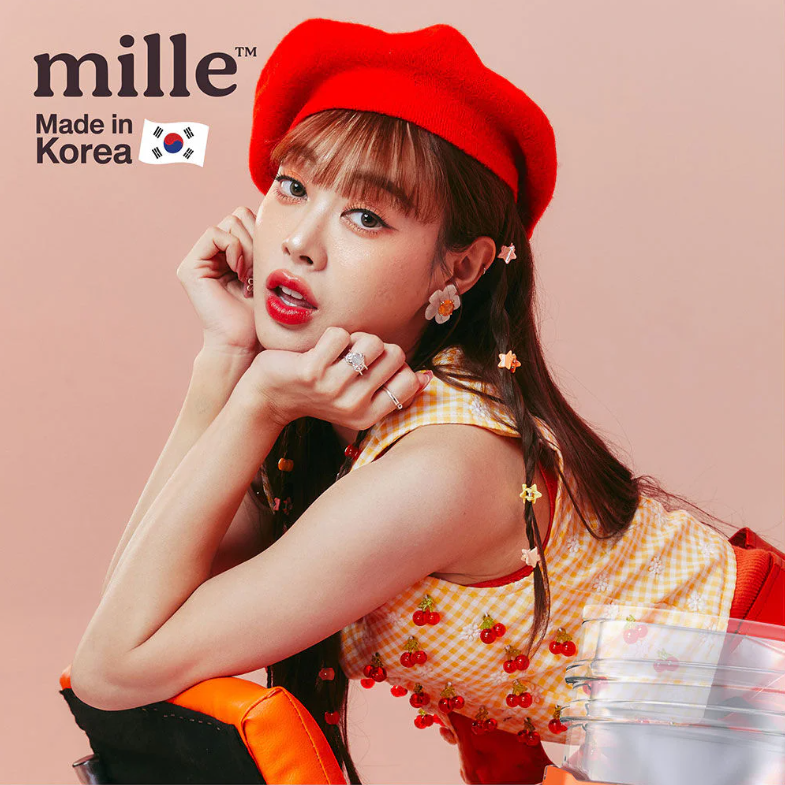 Mille - Acerola Vit C Jelly Fix Tint, Peachy Baby 3g.
