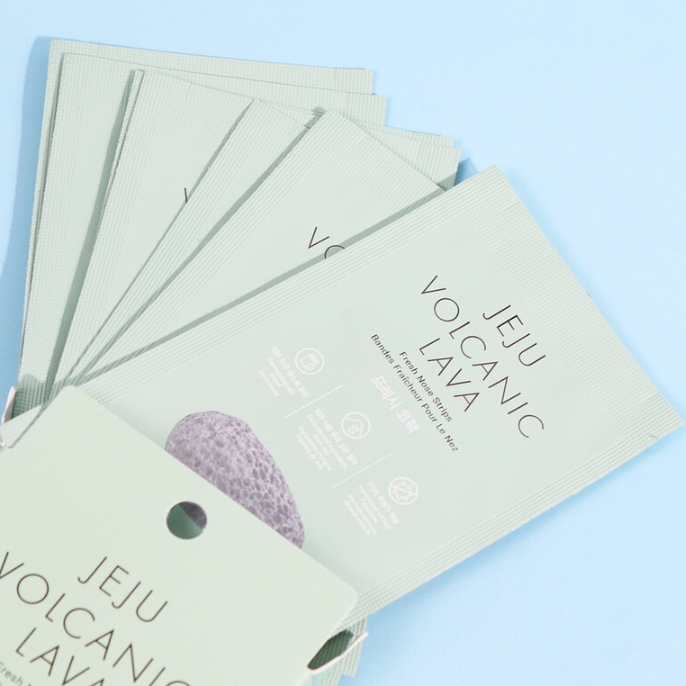 The Face Shop - Jeju Volcanic Lava Fresh Nose Strips (1 Box - 7 pieces)