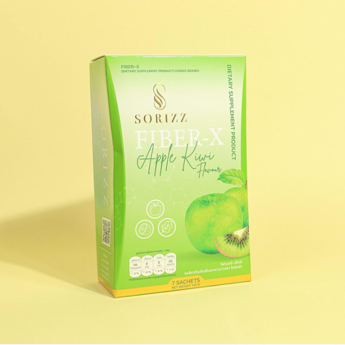 Sorizz - Fiber-X Apple Kiwi Flavour (7 Sachets)