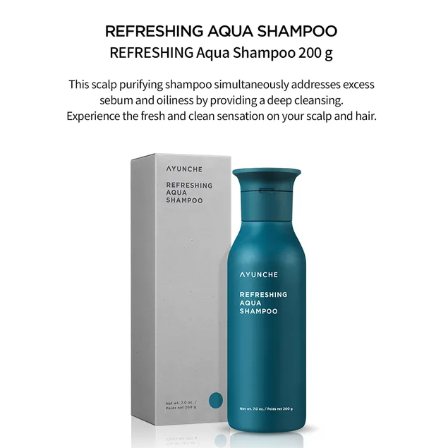 Amorepacific - AYUNCHE - Refreshing Aqua Shampoo Mini 200g.