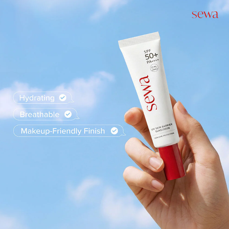 Sewa - UV Skin Barrier Sunscreen SPF50+ PA++++ 15ml.