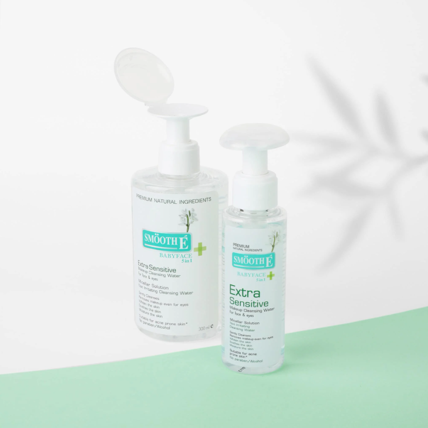 Smooth E - Extra Sensitive Makeup Cleansing Water 300ml.