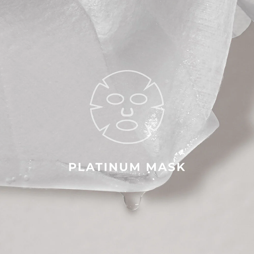 Her Hyness - Instant Youth Aox Platinum Mask with Royal Jelly, Caviar Extract & Collagen 22ml. (Pack of 3)
