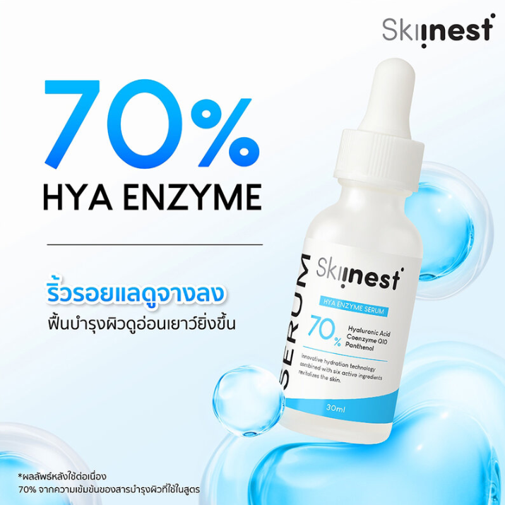 Skiinest - Hya Coenzyme Q10 Booster Serum 30ml.