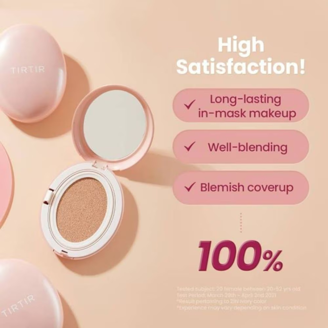 TIRTIR - Mask Fit All-Cover Cushion #24W Soft Beige 18g.