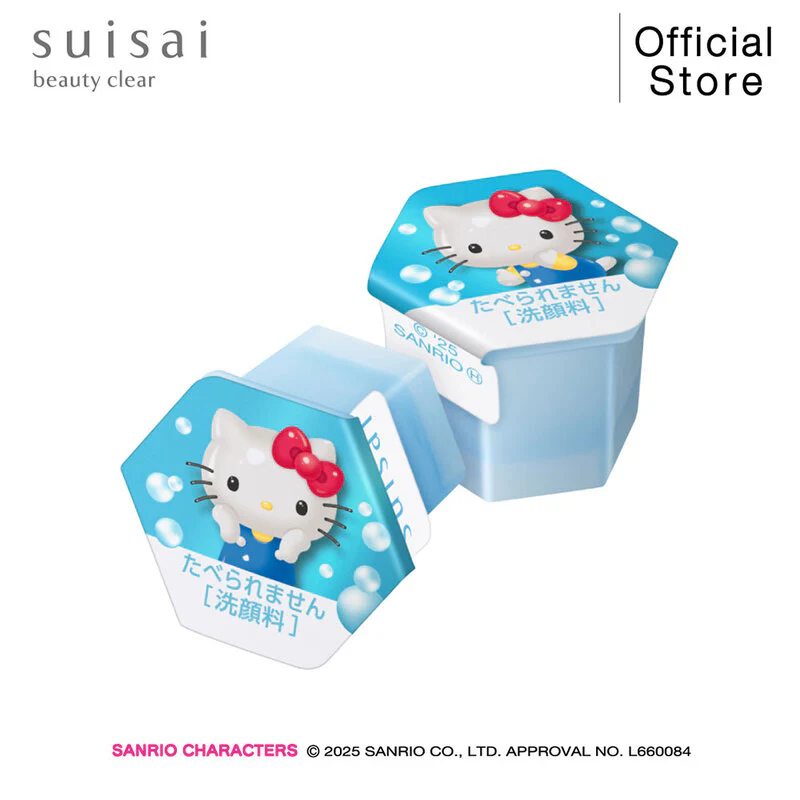 Suisai - Beauty Clear Powder Wash N Hello Kitty Sanrio Collection (32 Capsules)