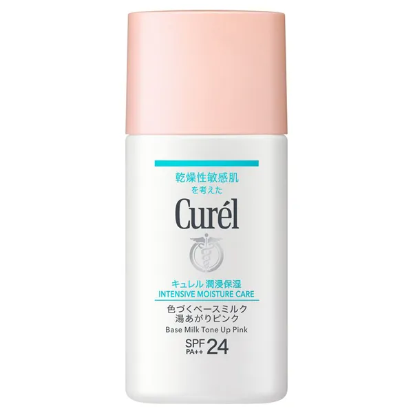 Curel - Curél Intensive Moisture Care Base Milk Tone Up Pink SPF24 PA++ 30ml.