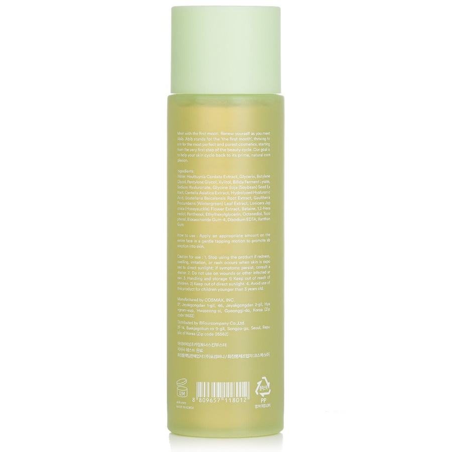 Abib - Heartleaf Calming Toner Skin Booster 200ml.
