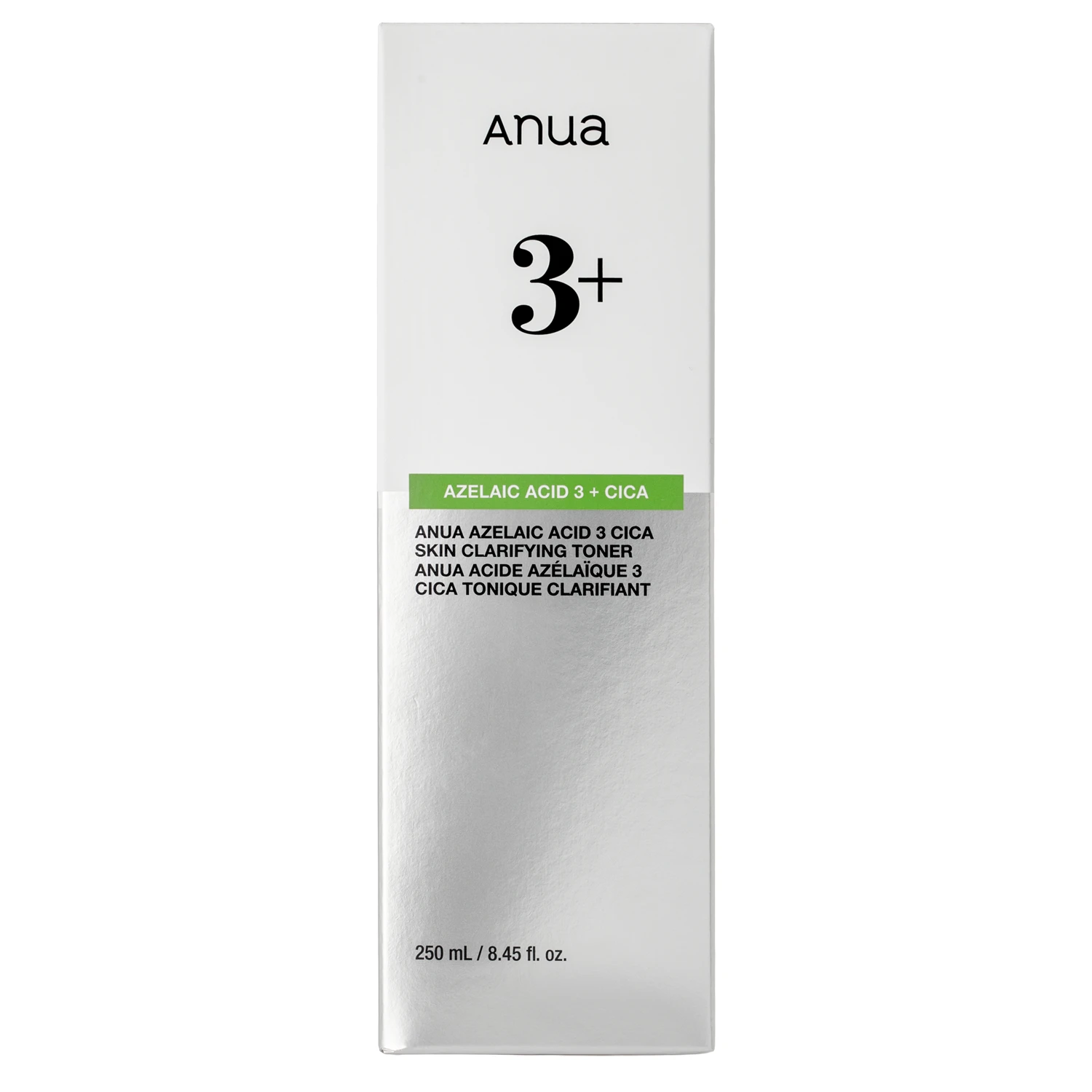 Anua - Azelaic Acid 3 Cica Skin Clarifying Toner 250ml.