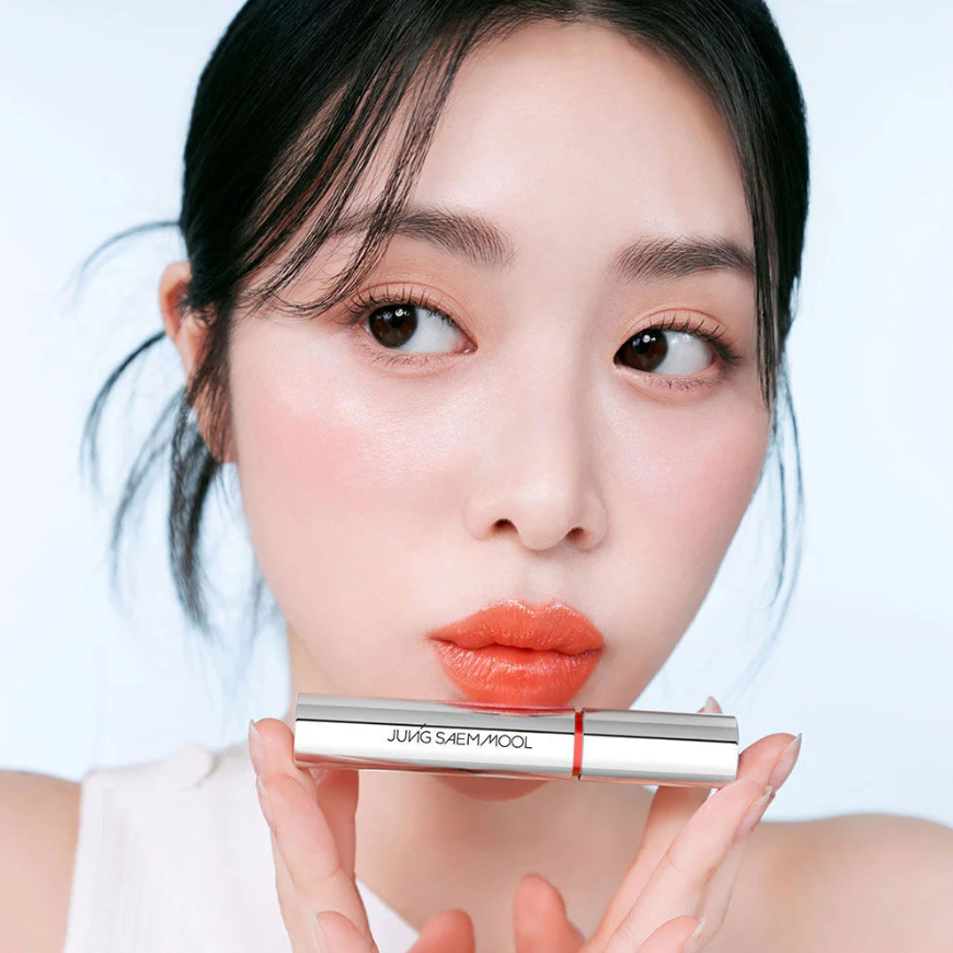 Jung Saem Mool - New Classic Glaze Lipstick #Dewy Tangerine 2.3g.