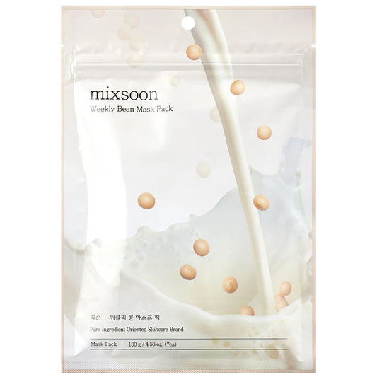Mixsoon - Weekly Bean Mask Pack 130g. (7 Sheets)