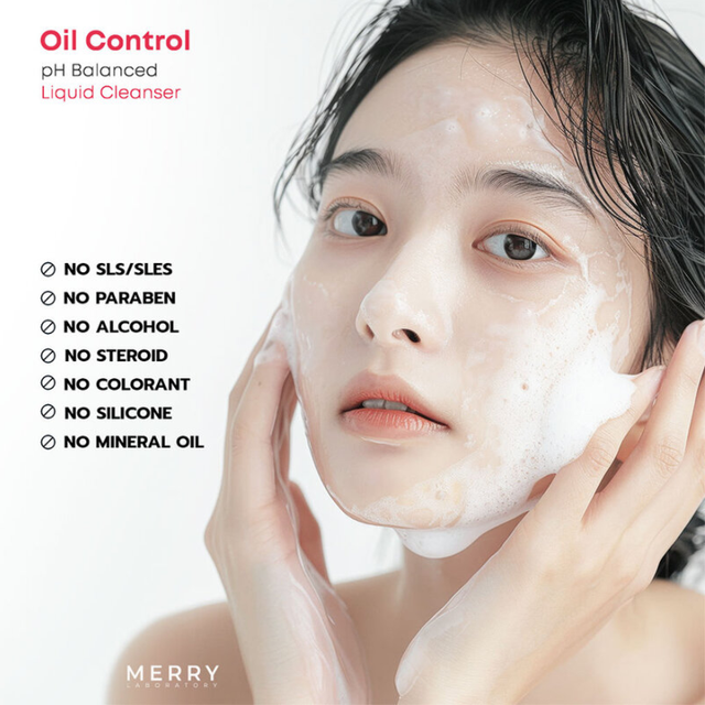 The Merry - Laboratory Oil Control Cleanser Gel 100ml.