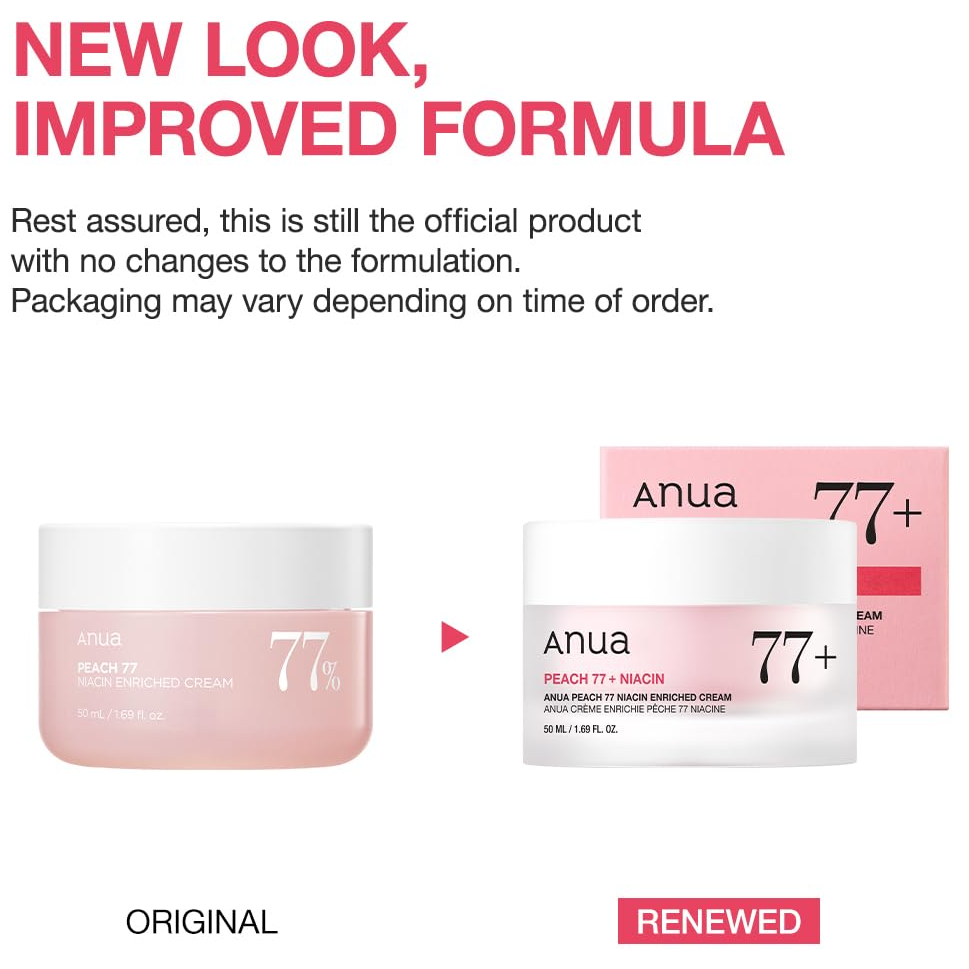Anua - Peach 77 Niacin Enriched Cream 50ml.