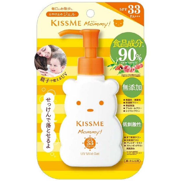 Kiss Me - Mommy UV Mild Gel SPF33 PA+++ 100g.