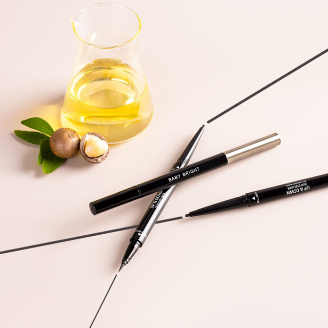 Baby Bright - Up & Down Duo Eyeliner #01 Midnight Black 0.1g.+0.35g.