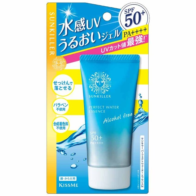 Kiss Me - Sunkiller Perfect Water Essence Alcohol Free SPF50+ PA++++ 50g.