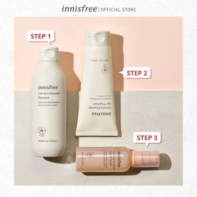 Innisfree - Camelia Essential Hair Oil Serum 100ml.