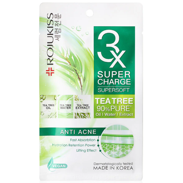 Rojukiss - Supercharge Supersoft Anti Acne Mask 25ml. (Pack of 6)