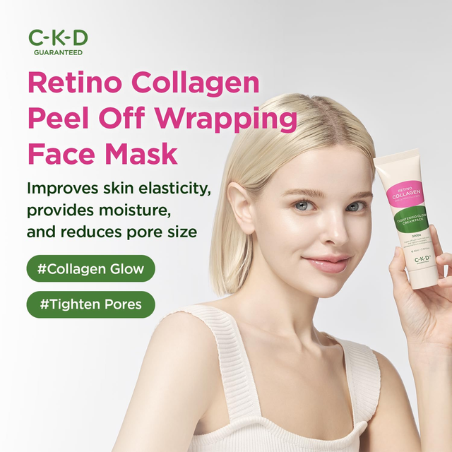 CKD GUARANTEED - Retino Collagen Small Molecule 300 Tightening Glow Cream Pack 80ml.