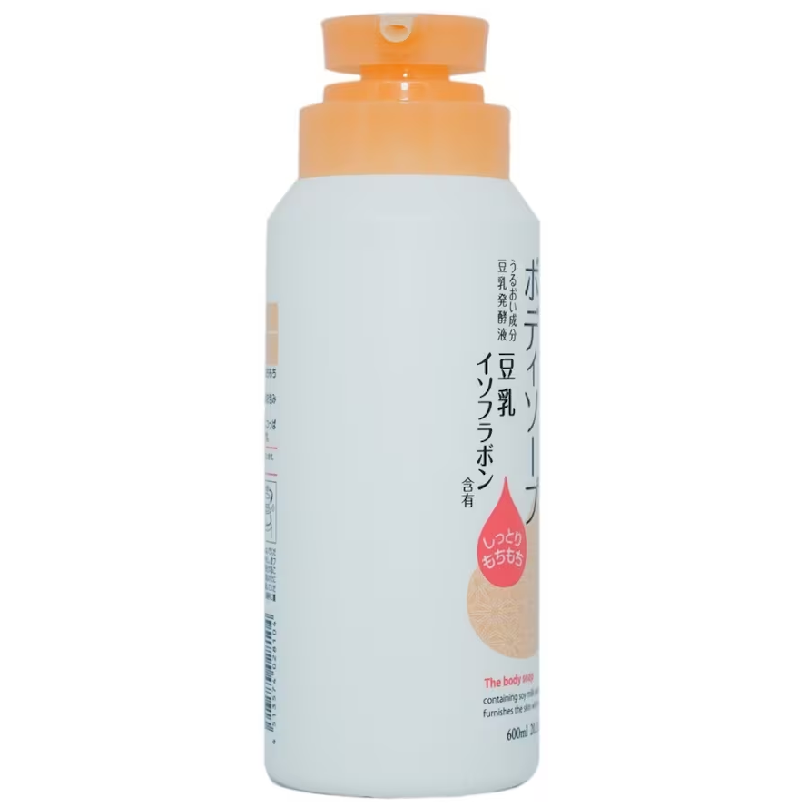 Kumano Yushi - Shiki Oriori Soy Milk Body Soap 600ml.