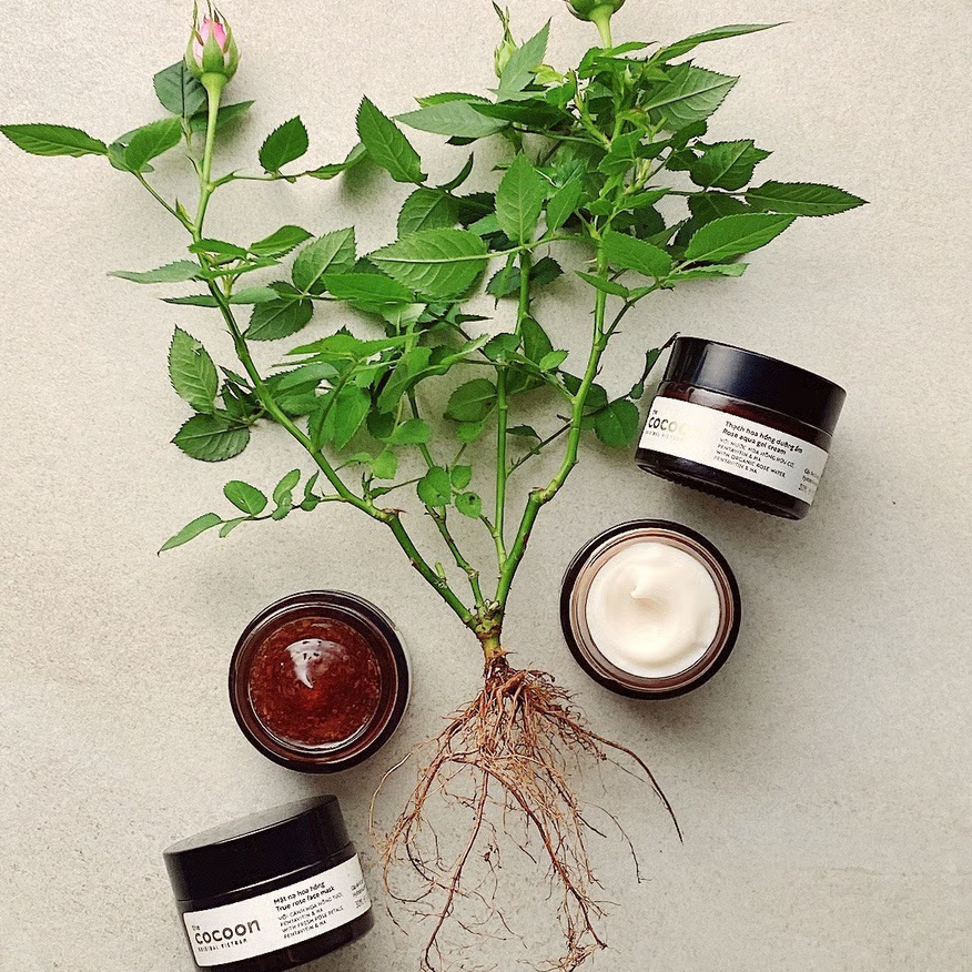 Cocoon Vietnam - Rose Aqua Gel Cream (Thạch Hoa Hồng Dưỡng Ẩm) with Organic Rose Water & HA 30ml.