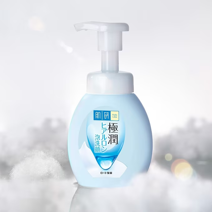 Hada Labo - Super Hyaluronic Acid Hydrating Self Foaming Wash 160ml.