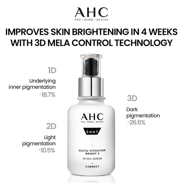 AHC - Pro Shot Gluta-Ctivation Bright 3 Intra-Serum 40ml.