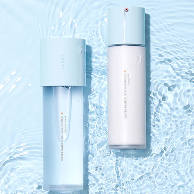 Laneige - Water Bank Blue Hyaluronic Essence Toner #Dry 160ml.