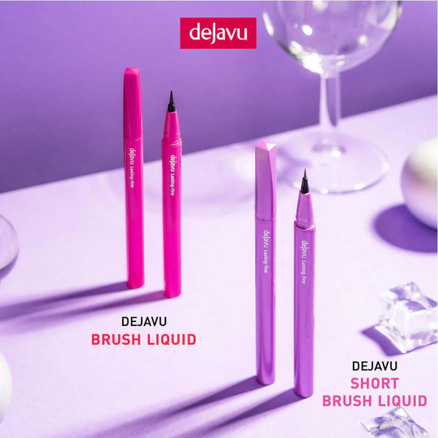 Dejavu - Lasting-Fine E Brush Liquid #2 Medium Brown 0.55ml.