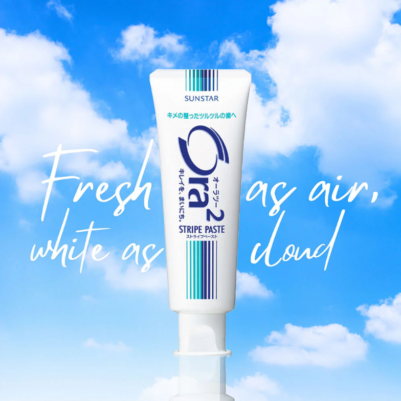 Ora2 - Sunstar Stripe Paste Mh Toothpaste 140g.
