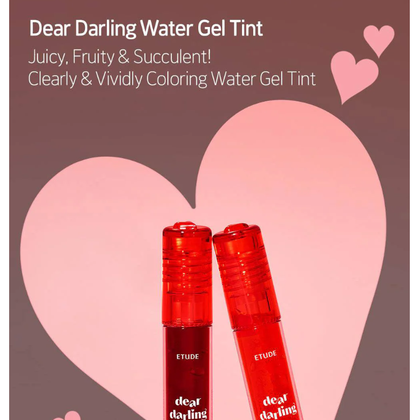 Etude - Dear Darling Water Gel Tint #02 Cherry Red 5g.