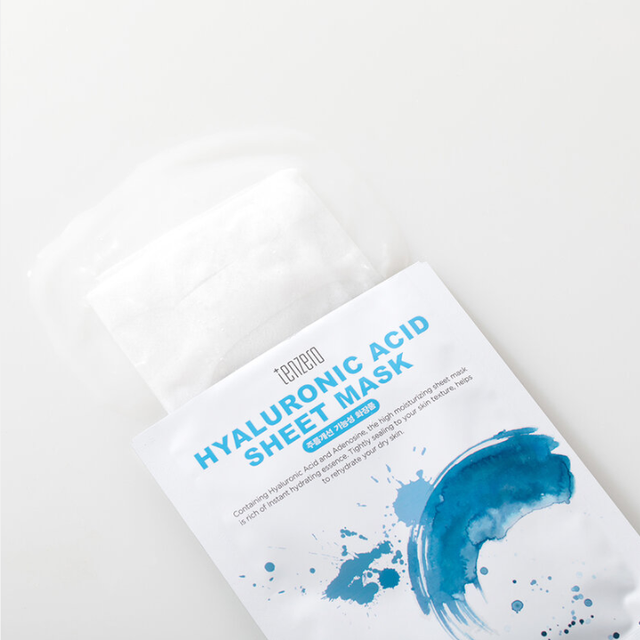 TENZERO - Hyaluronic Acid Sheet Mask 25ml. (Pack of 6)