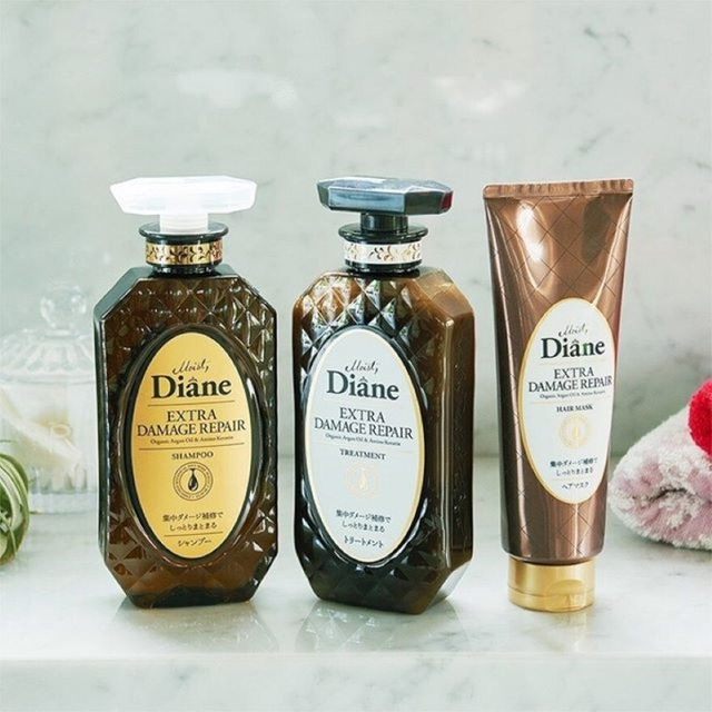 Moist Diane - Extra Damage Repair Hair Mask with Organic Argan Oil & Amino Keratin 150g.