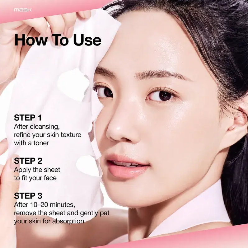 Anua - Kpop Demon Hunters Peach 70 Niacin Serum Mask 25ml. (Pack of 6)