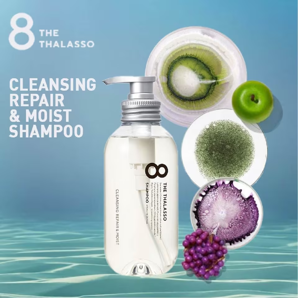 8 THE THALASSO - Cleansing Repair & Moist Shampoo 475ml.