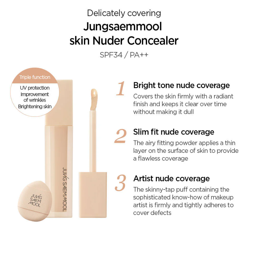 Jung Saem Mool - Skin Nuder Concealer #Light 6g.