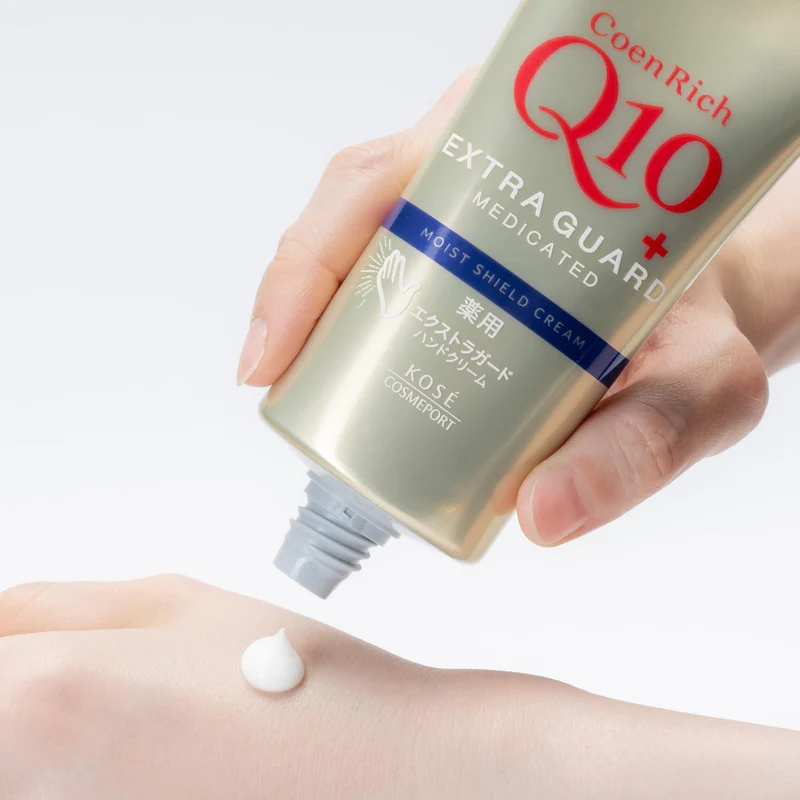 KOSE - CoenRich Q10 - Extra Guard Medicated Moist Shield Cream 80g.