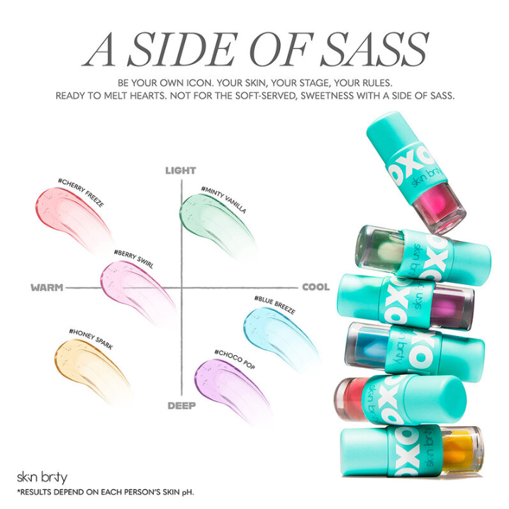 Skin Brity XOXOil - Honey Spark Hya Capsule Lip Oil 5g.