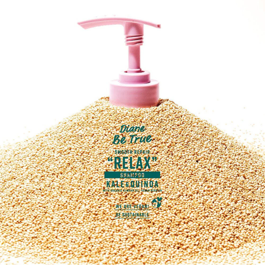 Moist Diane - Diane Be True Smooth Repair Relax Shampoo with Kale & Quinoa 400ml.