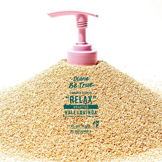 Moist Diane - Diane Be True Smooth Repair Relax Shampoo with Kale & Quinoa 400ml.