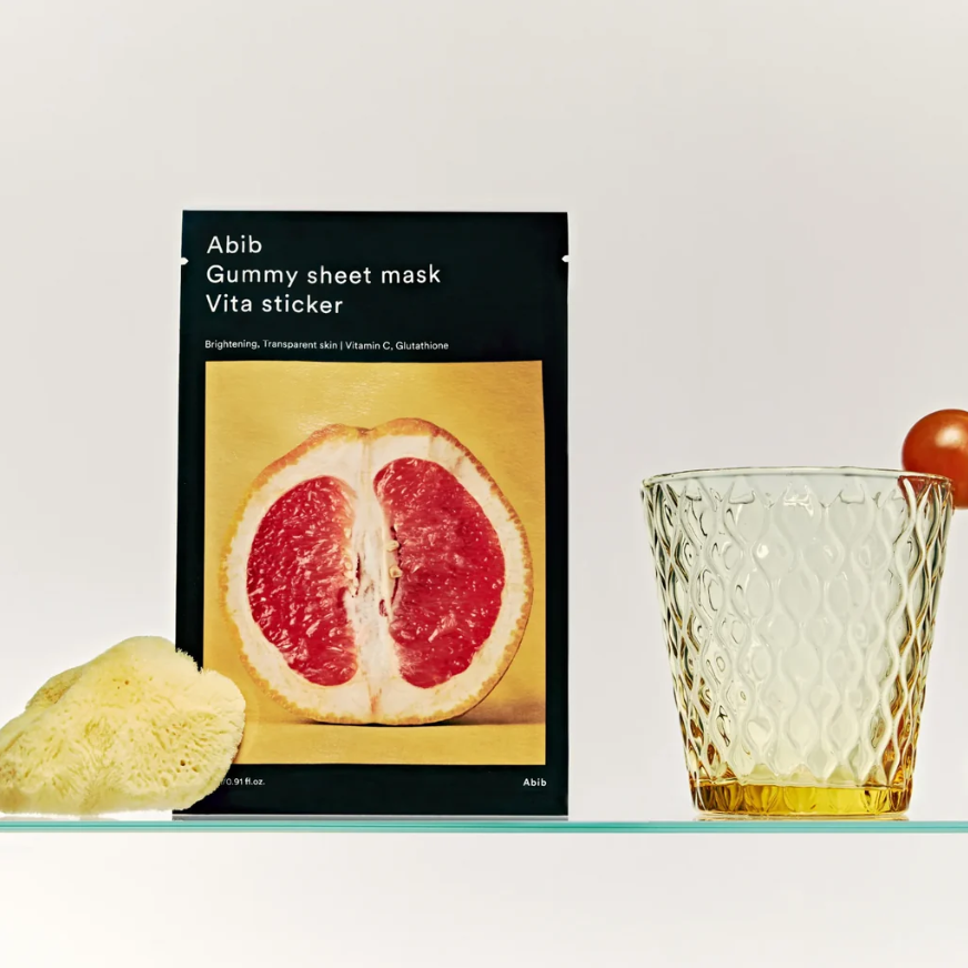 Abib - Gummy Sheet Mask Vita Sticker 27ml. (Pack of 3)