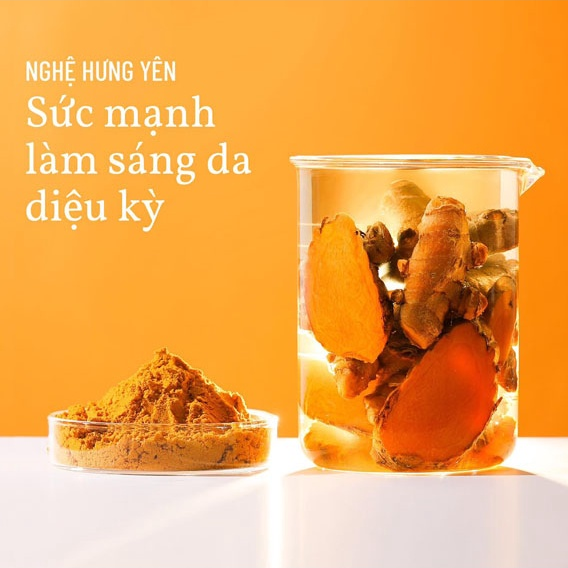 Cocoon Vietnam - Hung Yen Turmeric Cleanser (Sữa Rửa Mặt Nghệ Hưng Yên) with Turmeric Extract & Carrot 310ml.